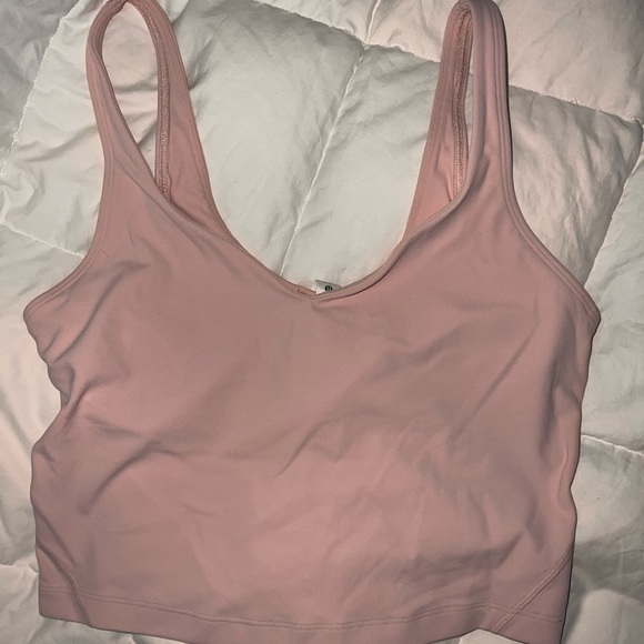 lululemon Align™ Cropped Tank Top ONLY WORN ONCE DID NOT FIT ME. PRICE IS FIRM. - Picture 4 of 4